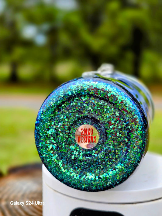 Cute Frog Zipper Tumbler