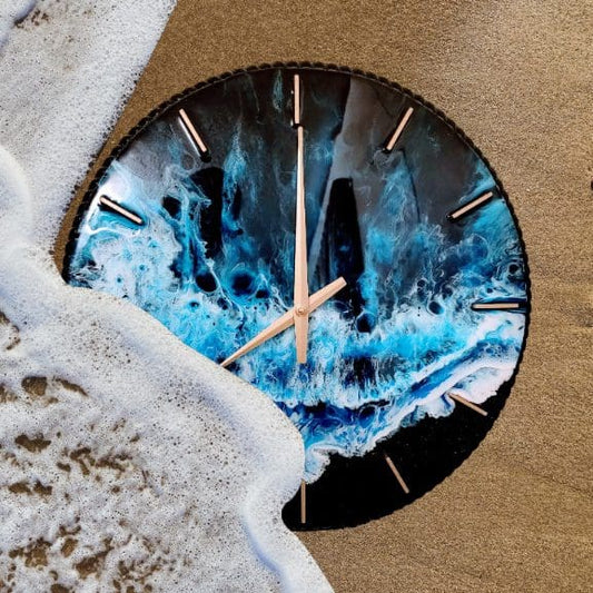 Handcrafted Epoxy Clocks